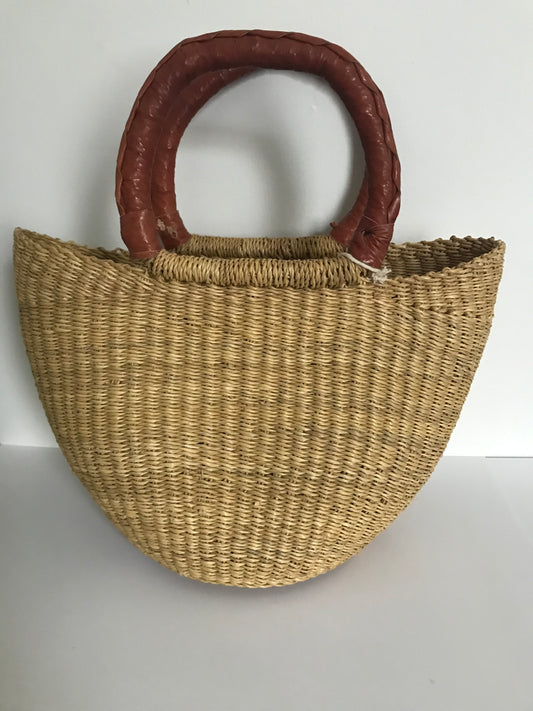 Mini Market Basket - From Natural Elephant Grass